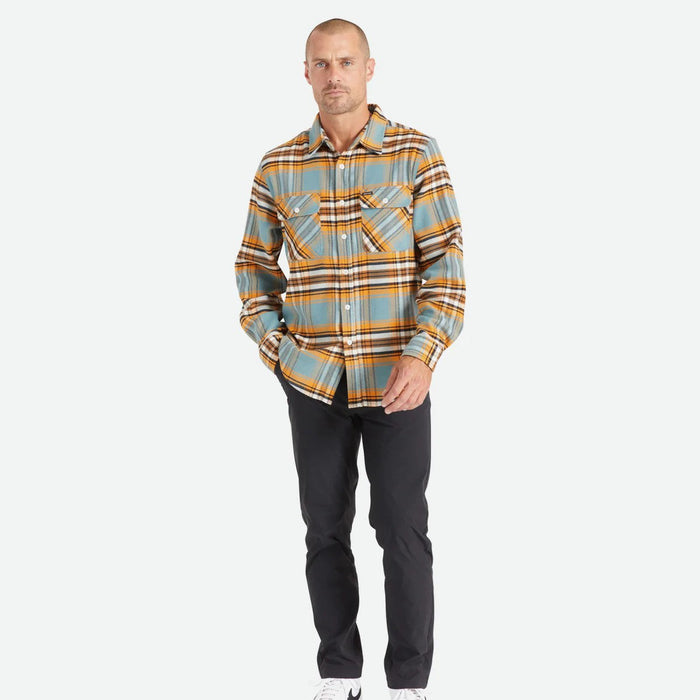 Brixton Bowery Stretch Crossover Flannel