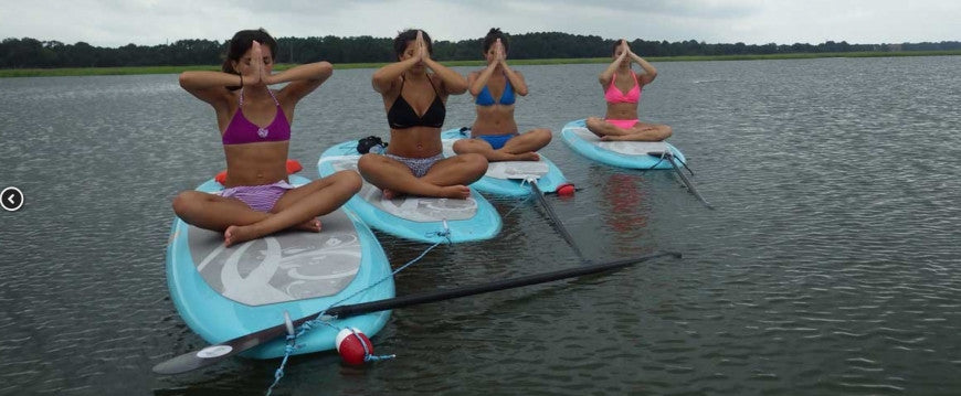 Paddle board Yoga in Wisconsin - Launch Cable Park