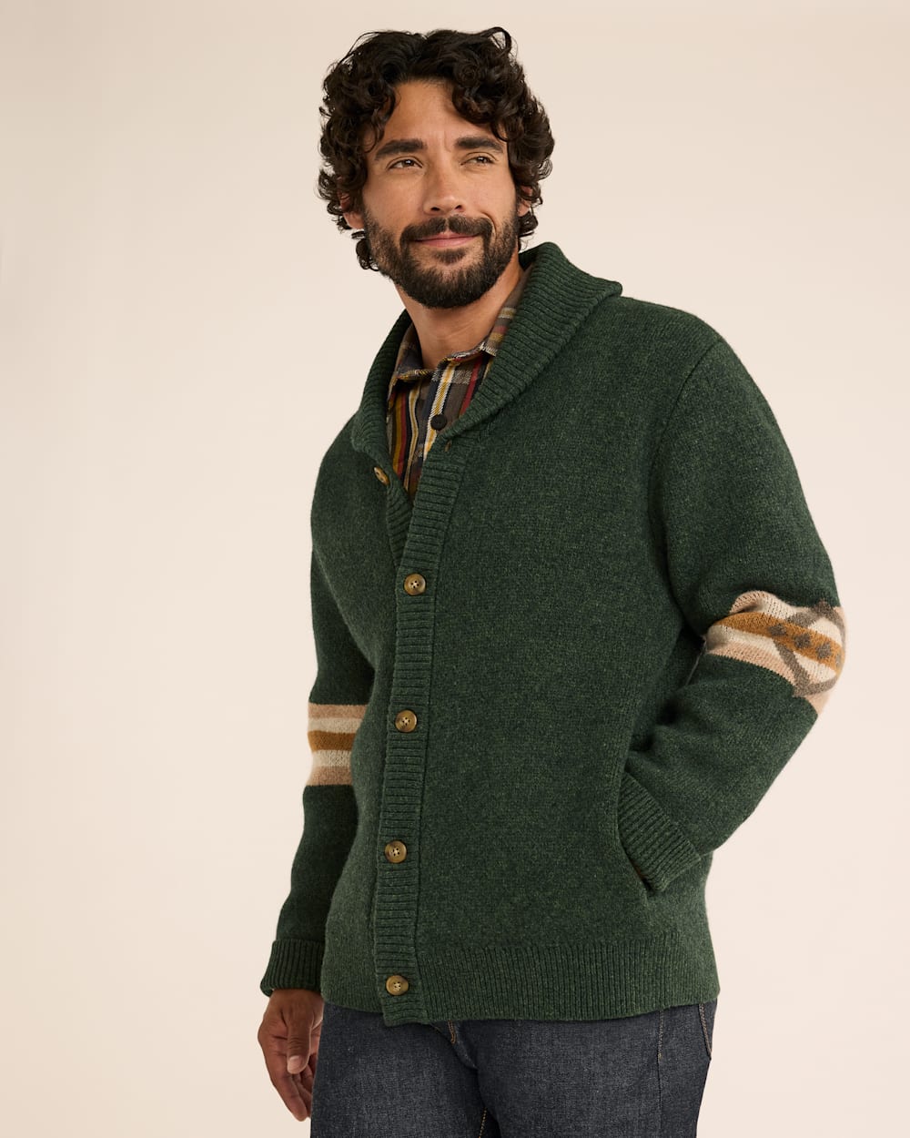 Pendleton Men's Nehalem Lambswool Cardigan