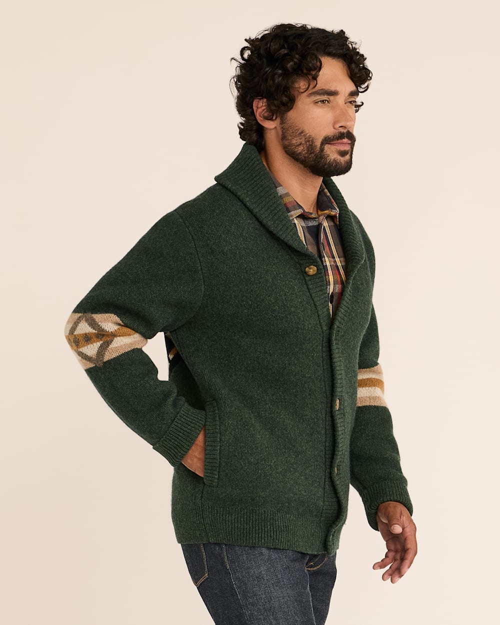 Pendleton Men's Nehalem Lambswool Cardigan