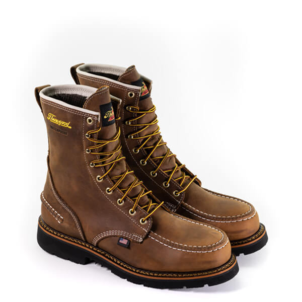 Thorogood 8" Waterproof Safety Moc Toe Boot