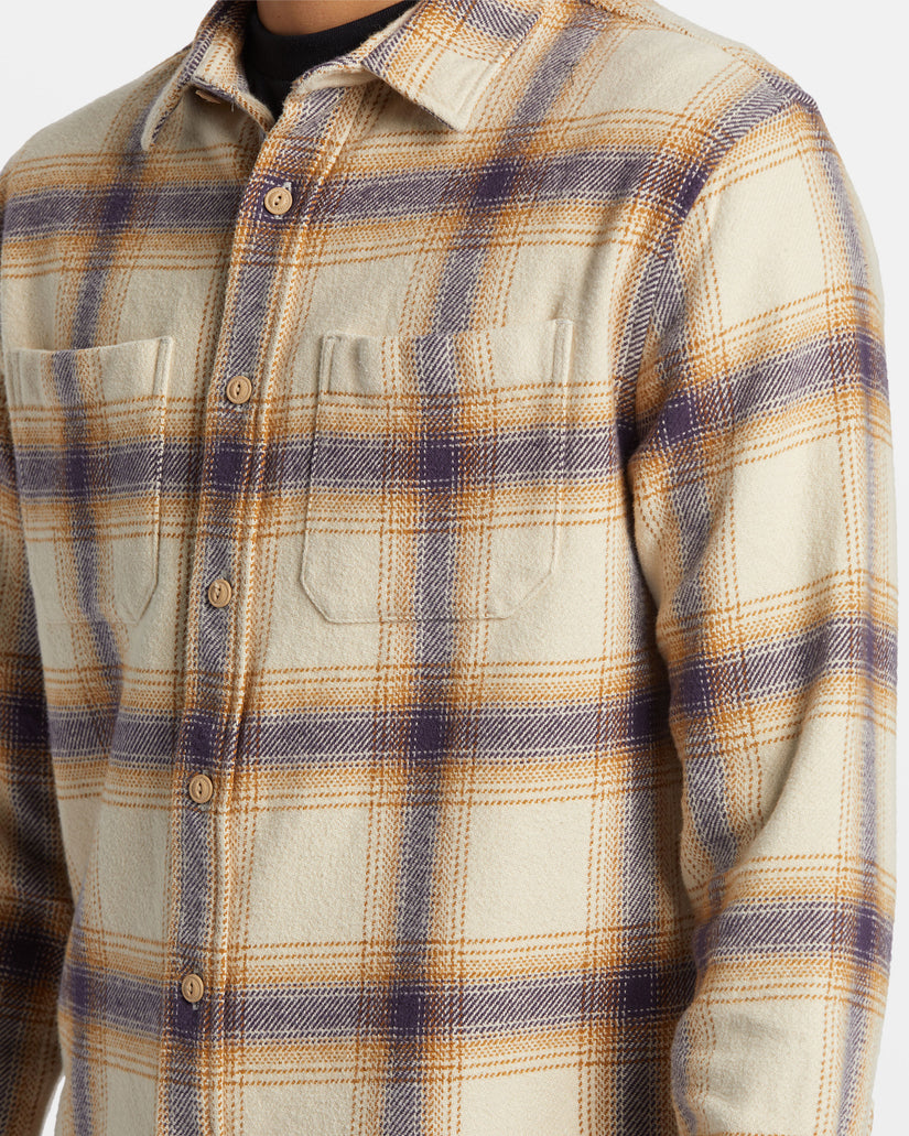 Quiksilver DNA Long Sleeve Flannel Shirt