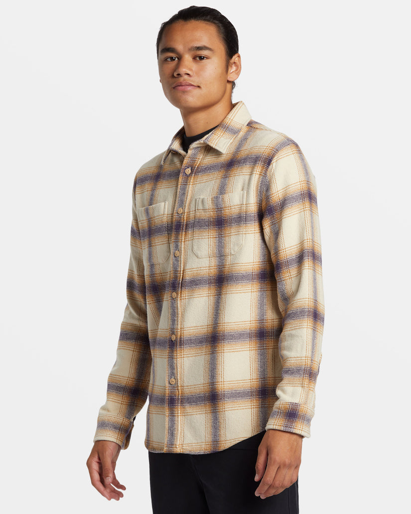 Quiksilver DNA Long Sleeve Flannel Shirt