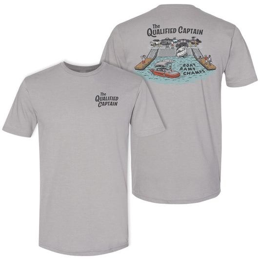 The Qualified Captain Boat Ramp Champ Tee - 88 Gear