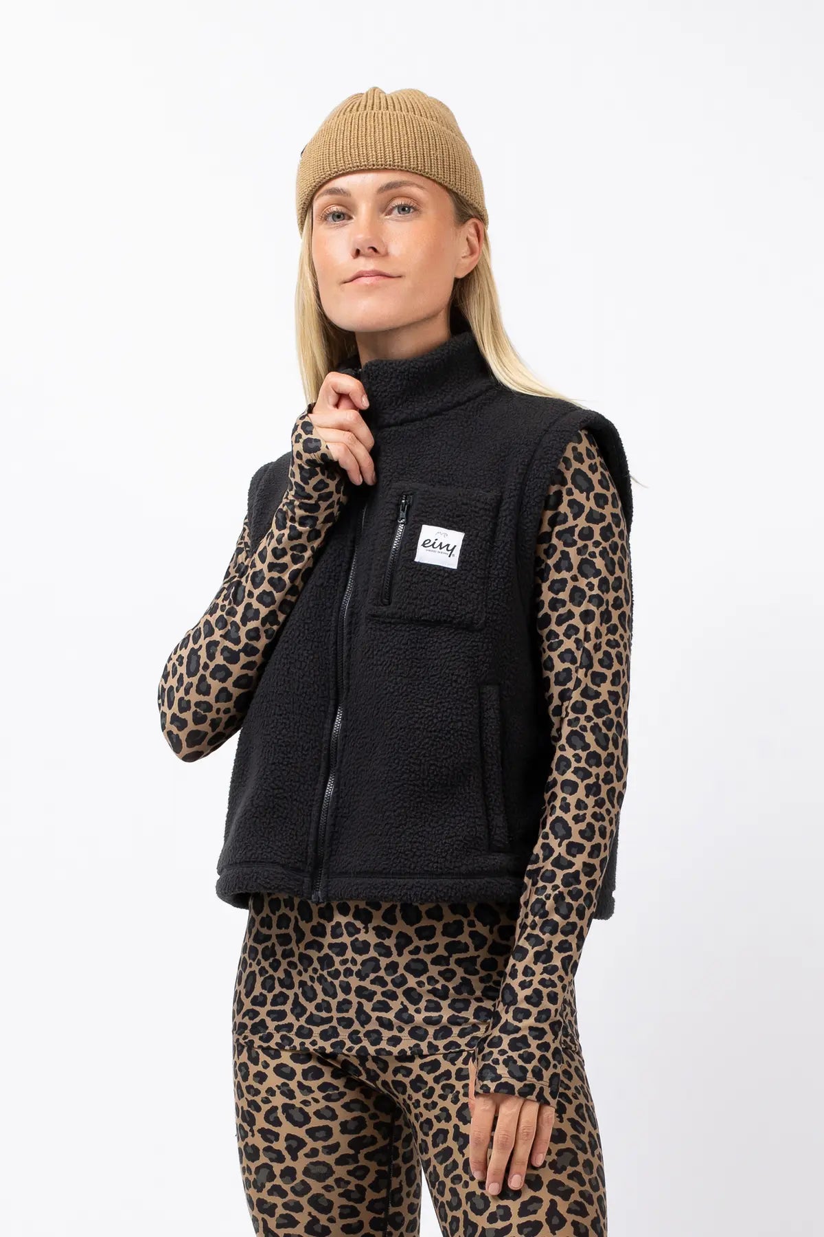 Eivy Boxy Sherpa Vest