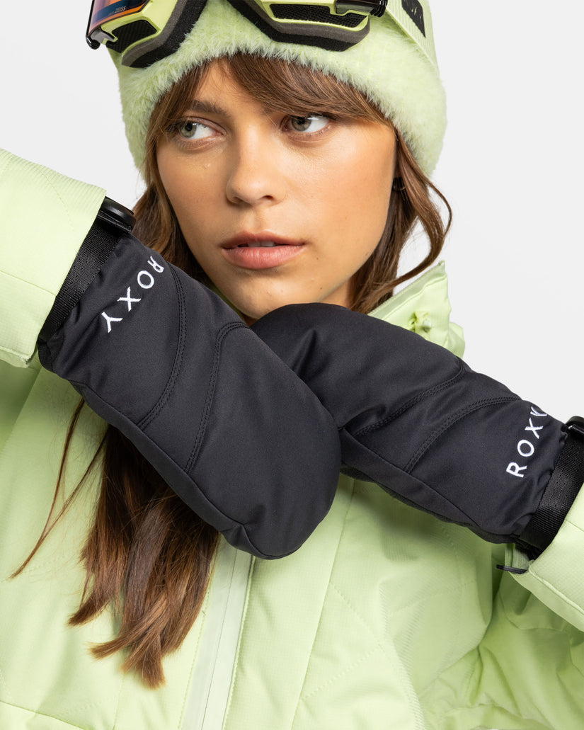 Roxy Jetty Solid Mittens