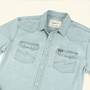 Howler Brothers Dust Up Denim Snapshirt