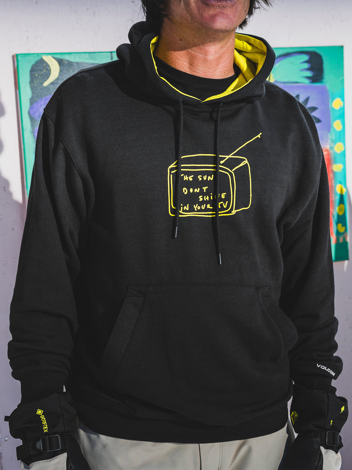 Volcom D.I. Men's Hooded Fleece - 88 Gear