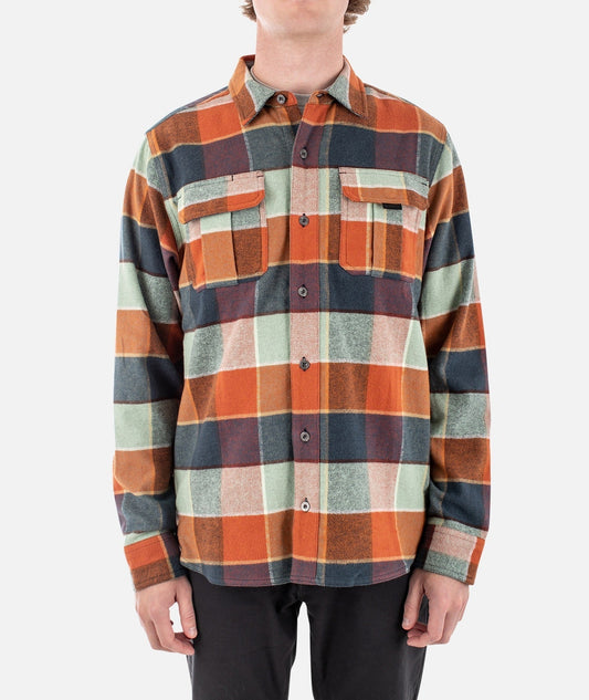 jetty Arbor Flannel - Rust