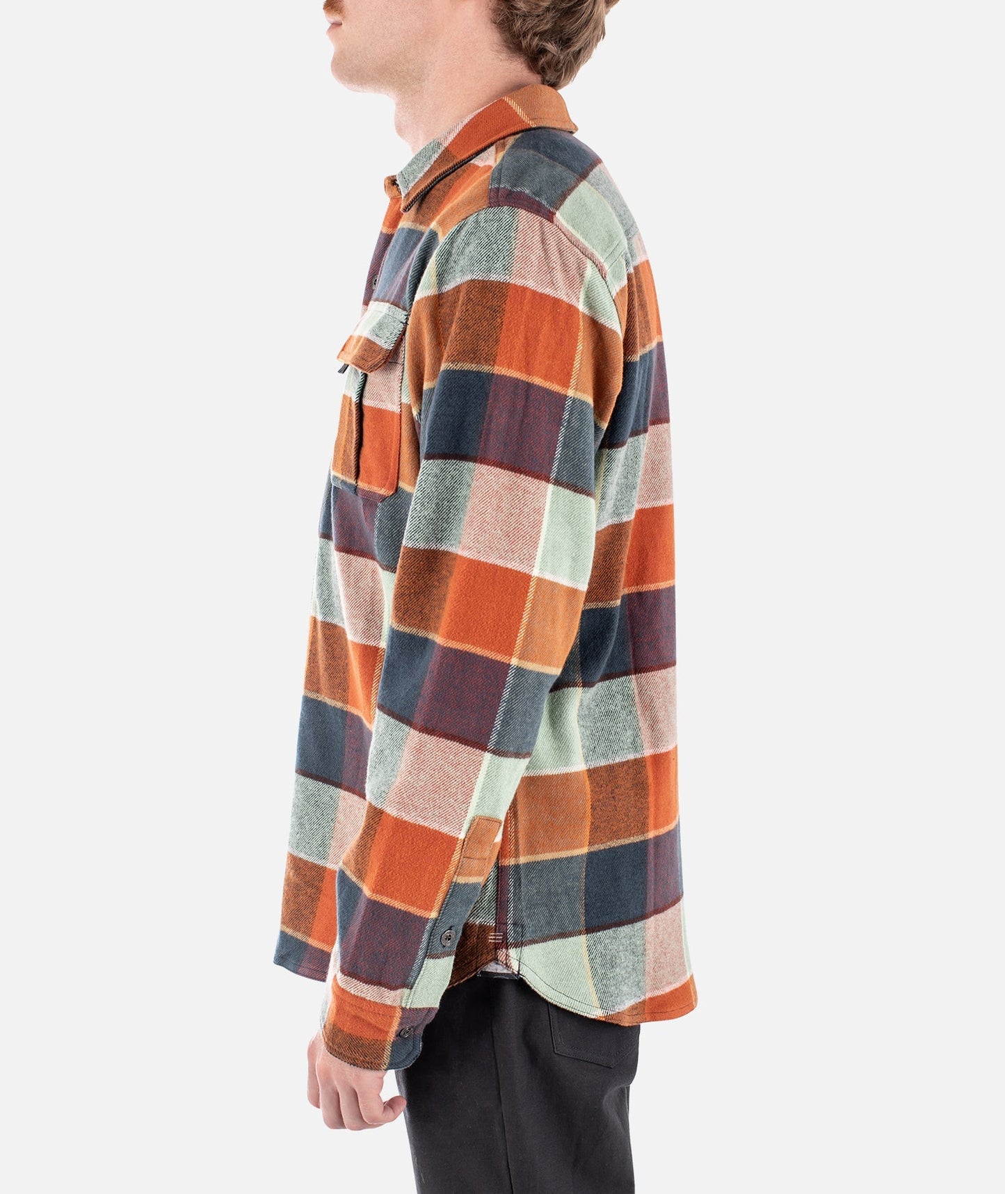 jetty Arbor Flannel - Rust