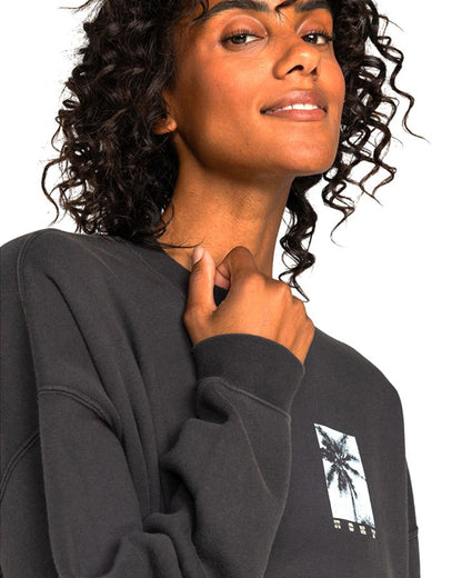 Roxy Lineup Oversized Crew