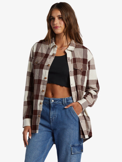 Roxy Let it Go Women's Flannel - 88 Gear