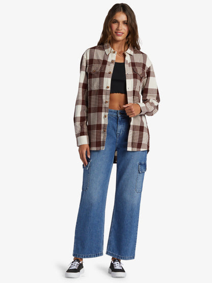 Roxy Let it Go Women's Flannel - 88 Gear