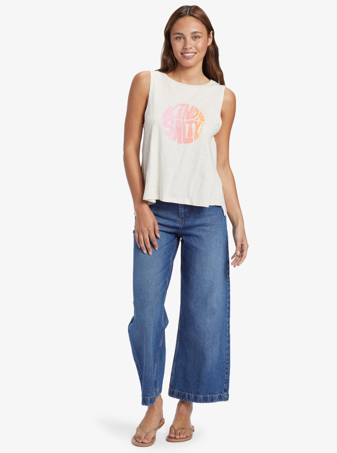 Roxy Kinda Salty Sleeveless Tee - 88 Gear