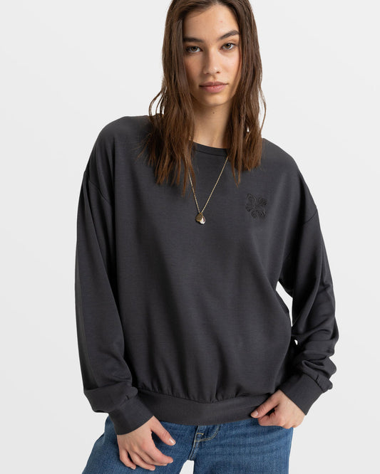 Roxy Surfing By Moonlight Pullover Sweatshirt