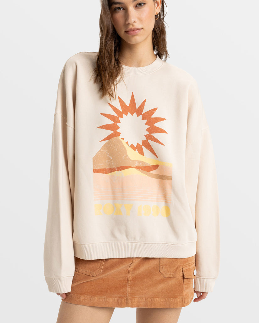 Roxy Lineup Oversized Crew