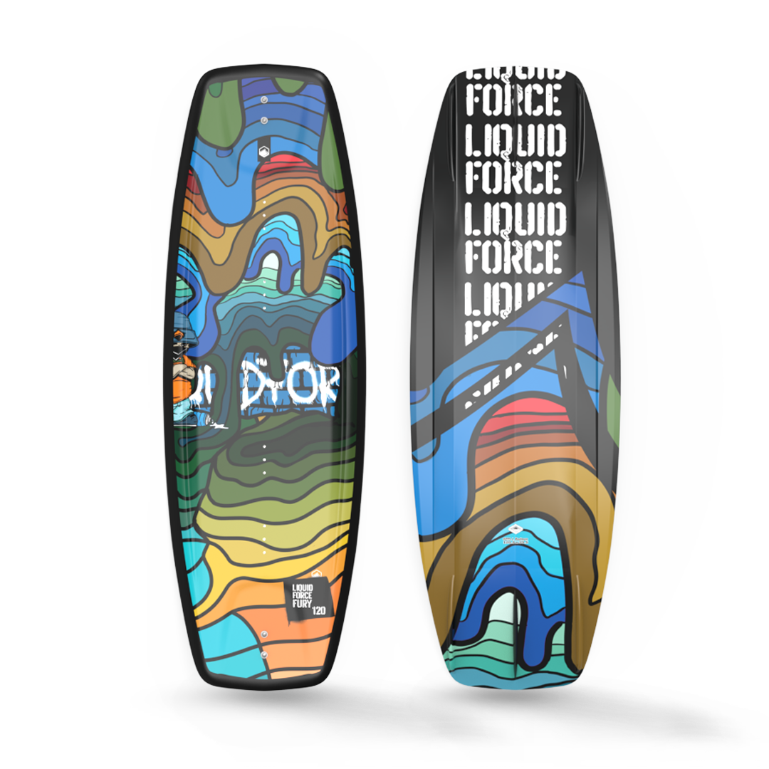 Liquid Force Fury Kid's Wakeboard 2023 - 88 Gear