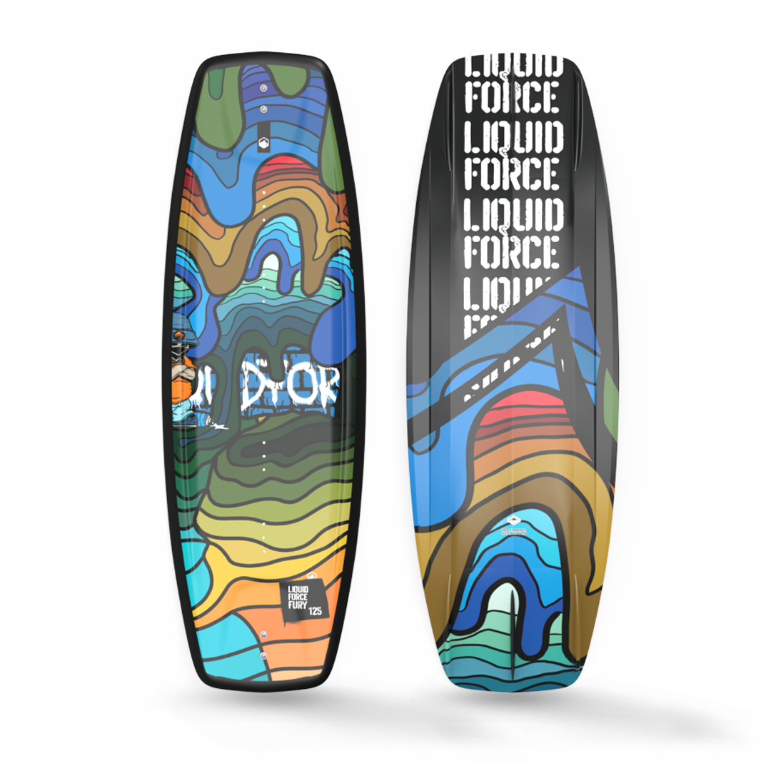 Liquid Force Fury Kid's Wakeboard 2023 - 88 Gear