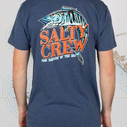 Salty Crew Oh No Navy Heather S/S Standard Tee