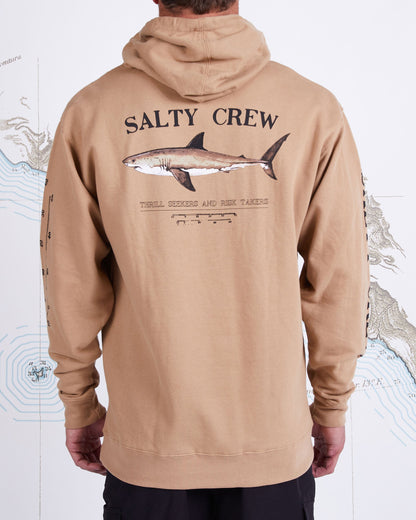 Salty Crew Bruce Sandstone Hood Fleece