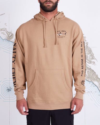 Salty Crew Bruce Sandstone Hood Fleece