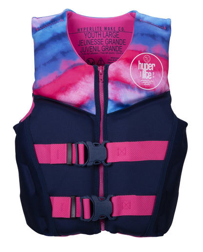 Hyperlite Indy Girls Large Youth Life Vest - 88 Gear