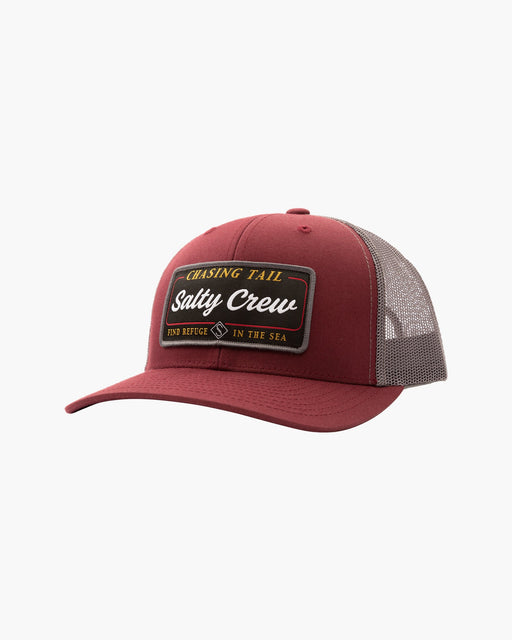 Salty Crew Marina Retro Burgundy/Grey Trucker