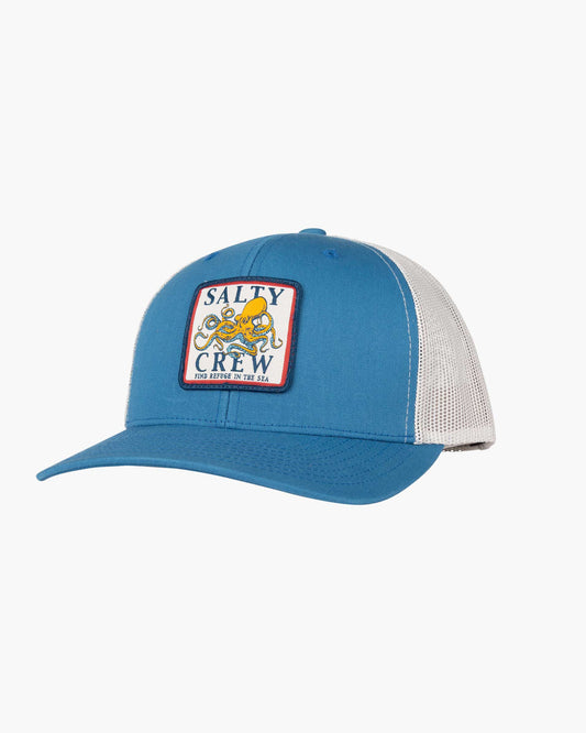 Salty Crew Ink Slinger Slate/Silver Retro Trucker