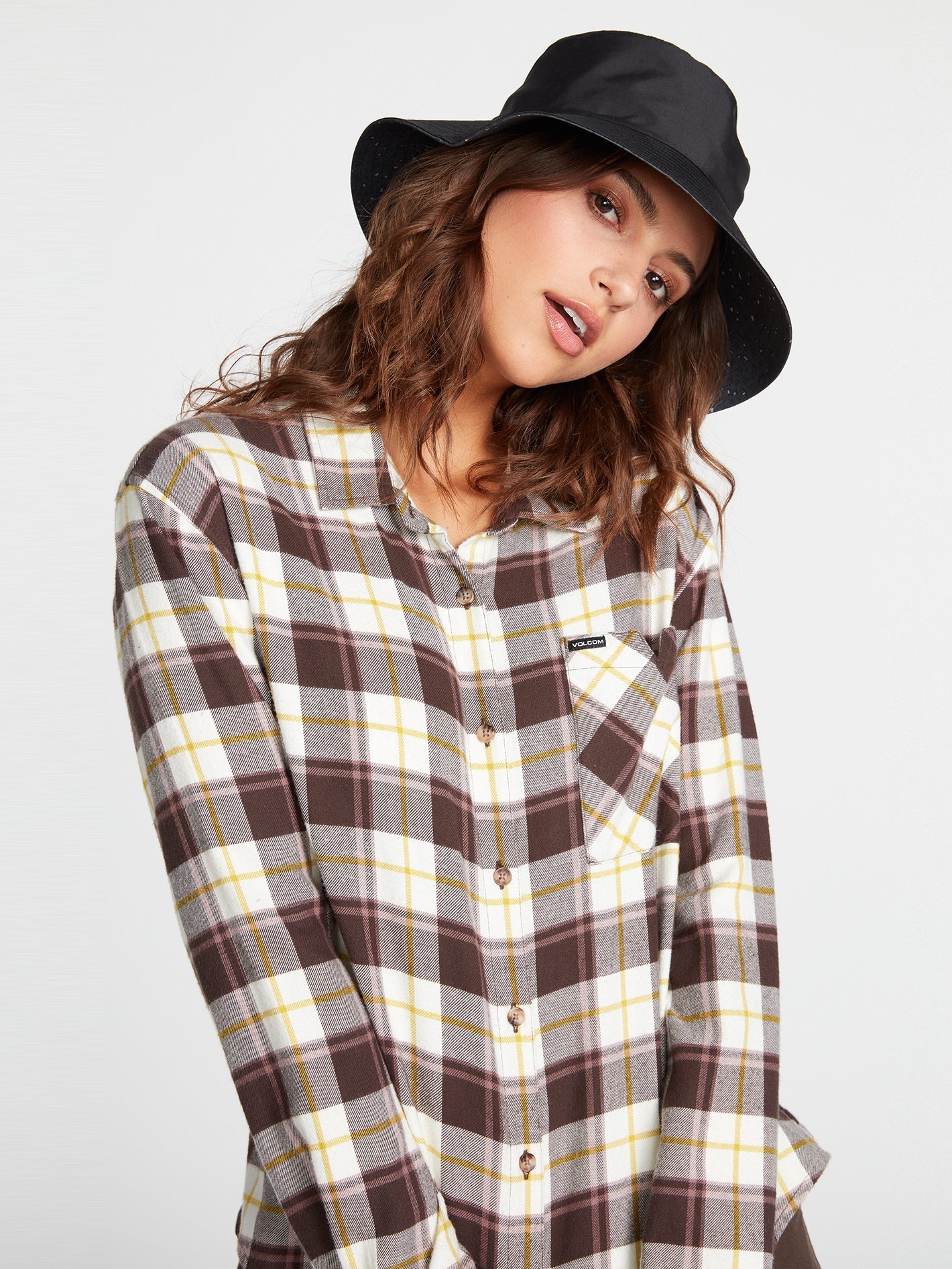 Volcom Plaid to Meet U Long Sleeve Flannel