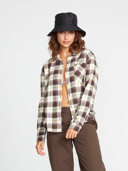 Volcom Plaid to Meet U Long Sleeve Flannel