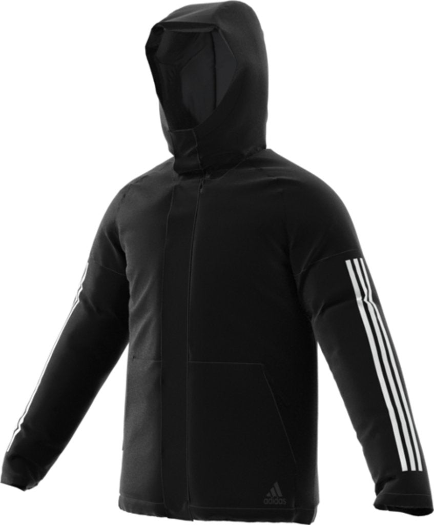 Adidas Xploric 3 Stripe Jacket L Black