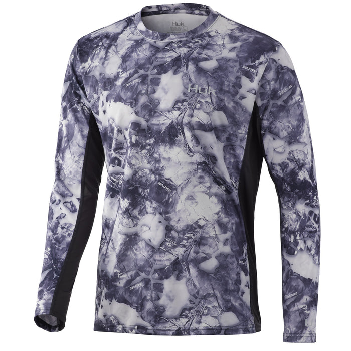 Huk Icon X Mossy Oak Fracture Long Sleeve