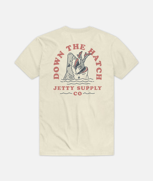Jetty Hatch Tee - Natural