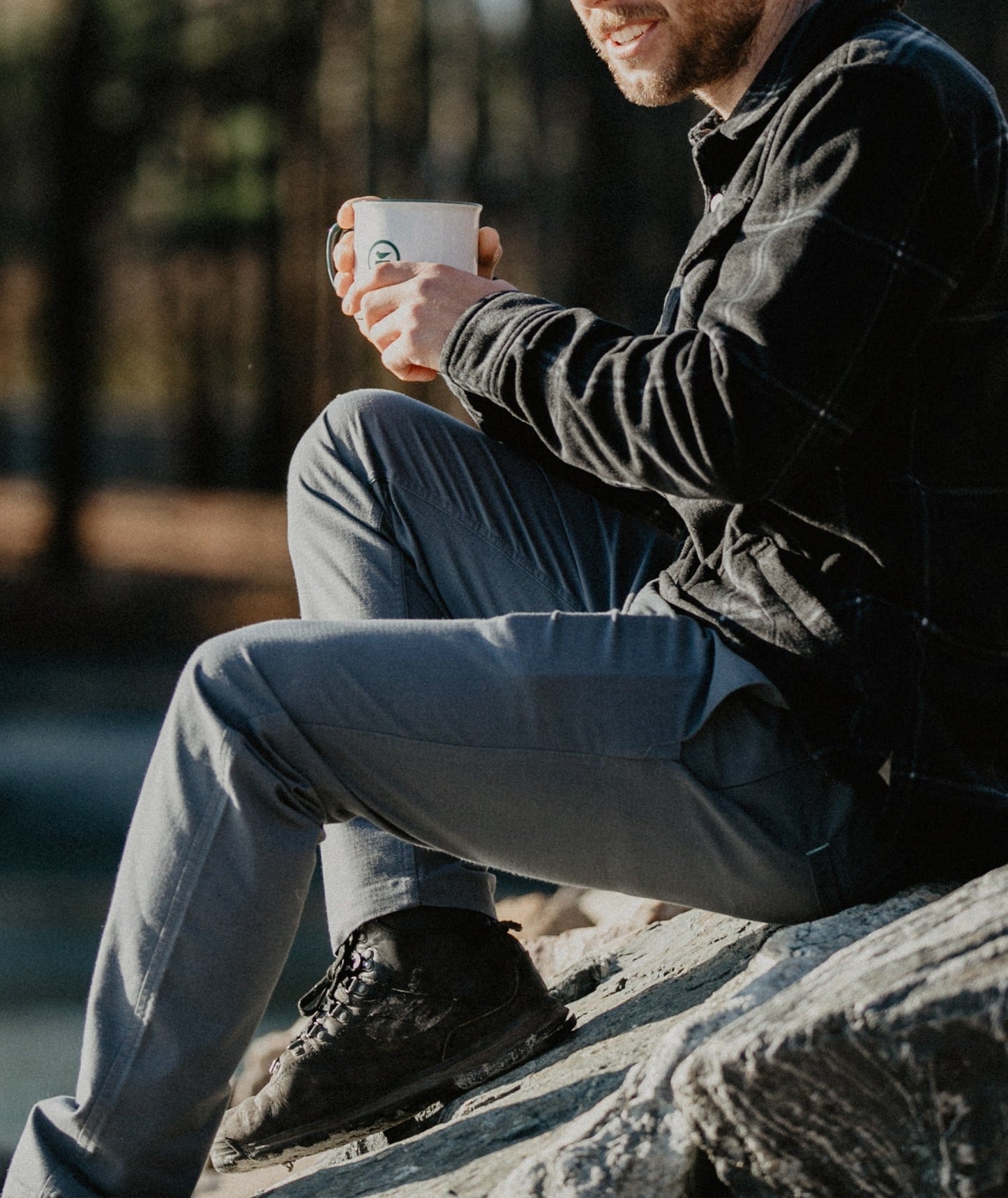 Jetty Bedrock Pant - Charcoal