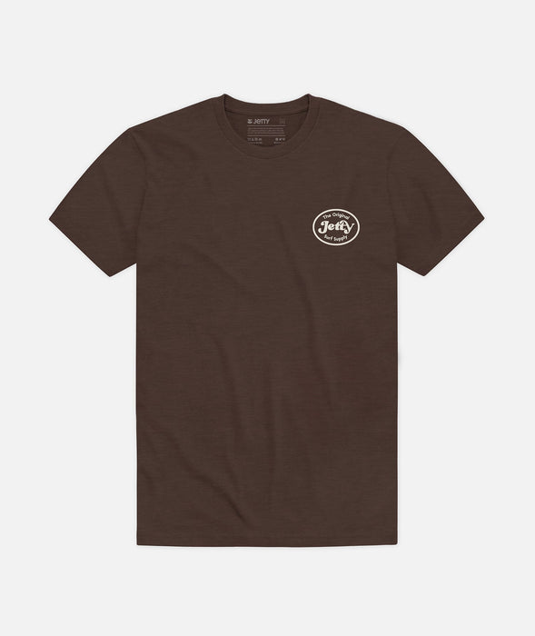 Jetty Piper Tee - Brown