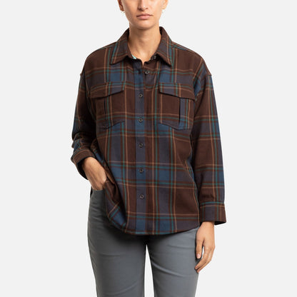 Jetty Anchor Women's Flannel - 88 Gear