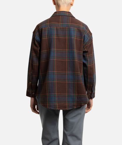 Jetty Anchor Flannel - Brown