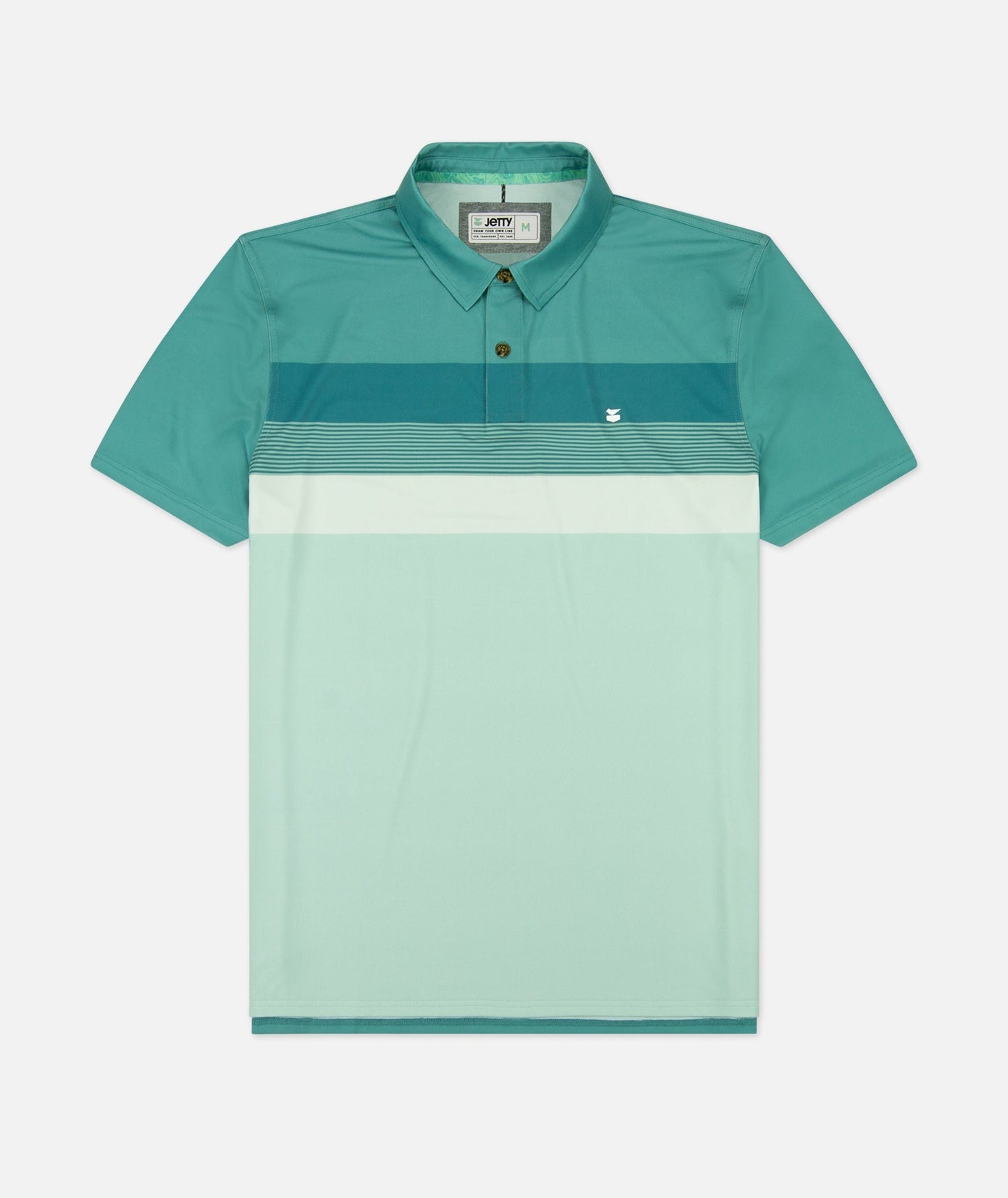 Jetty Bunker Golf Polo - Light Blue