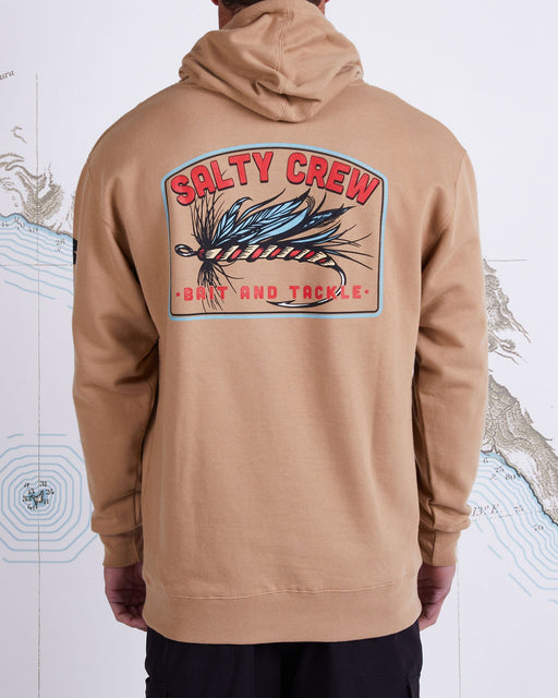Salty Crew Fly Drop Sandstone Hood Fleece