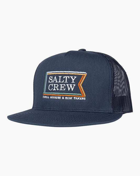 Salty Crew Layers Navy Trucker