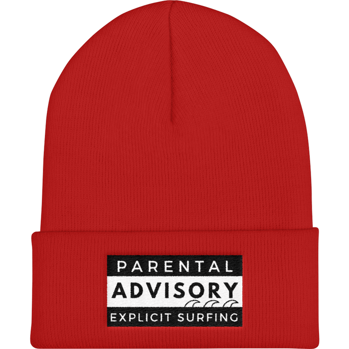Surfing Life is Explicit Cuffed Beanie - 88 Gear