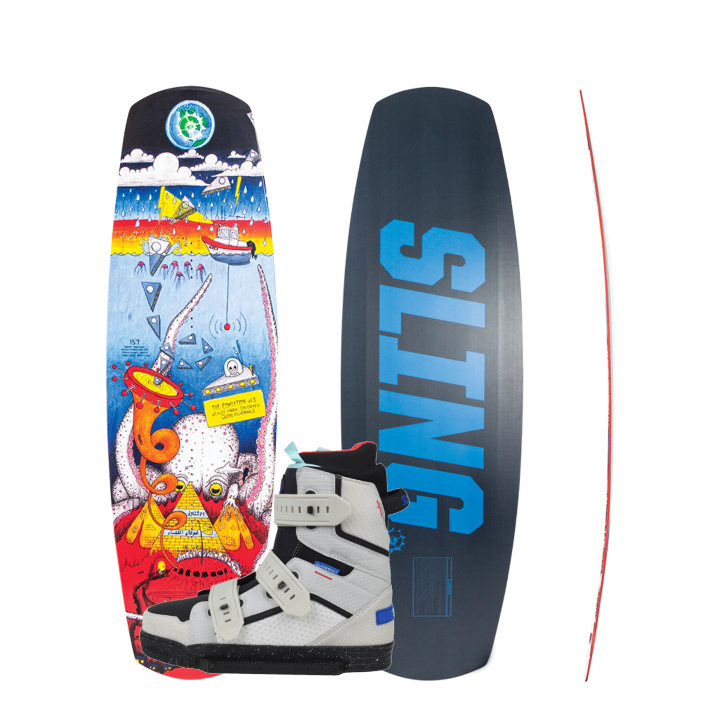 Slingshot Coalition Wakeboard Package - 88 Gear