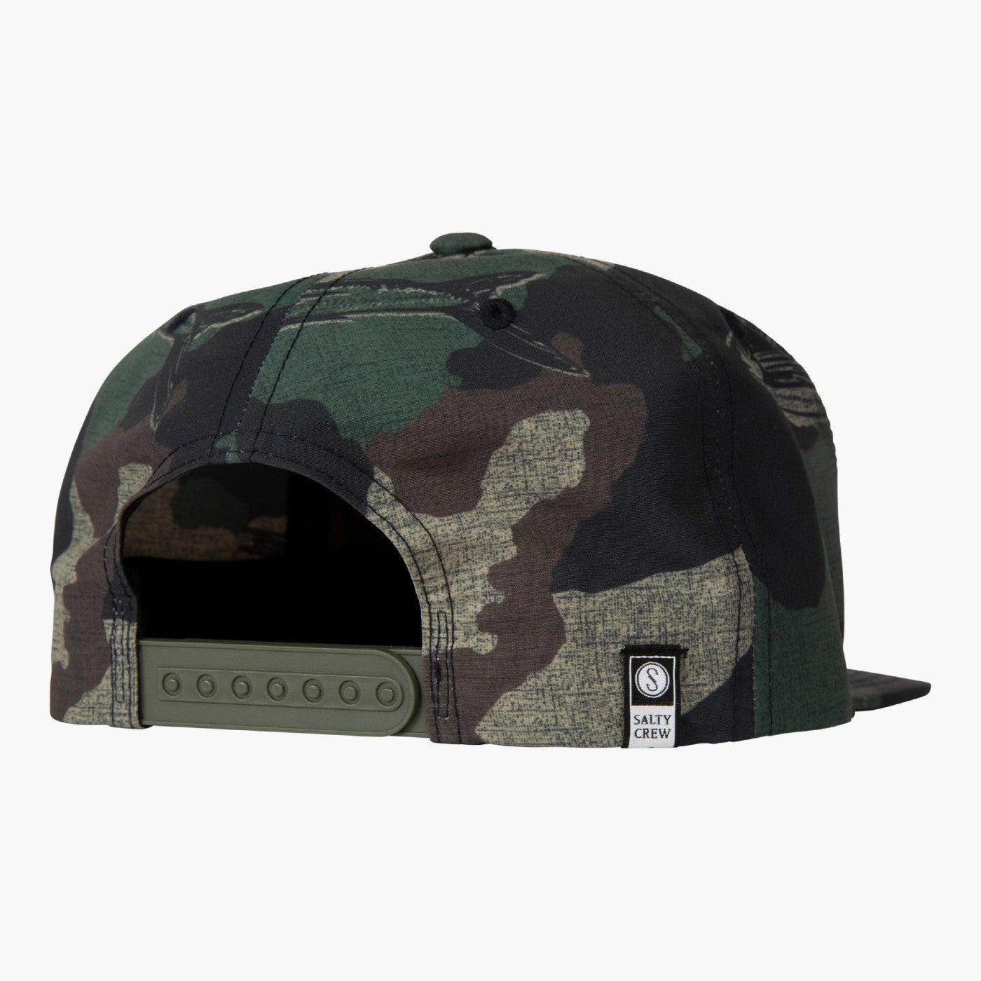 Slaty Crew Alpha Tech Camo 5 Panel - 88 Gear