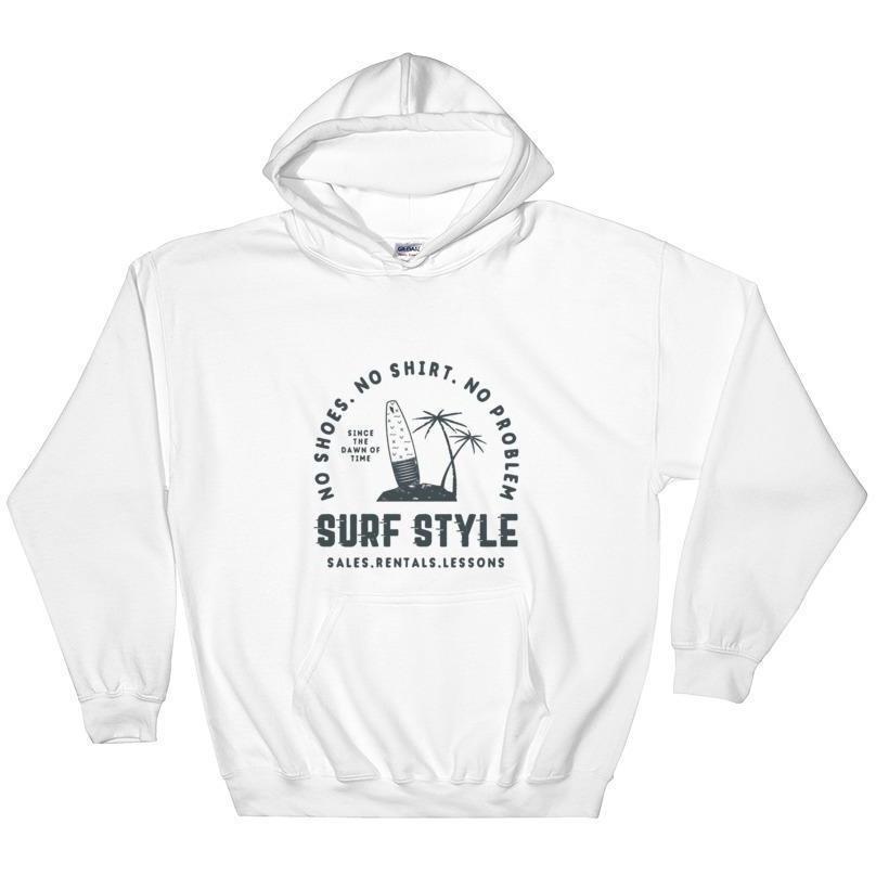 Surf Style Hooded Sweatshirt - 88 Gear