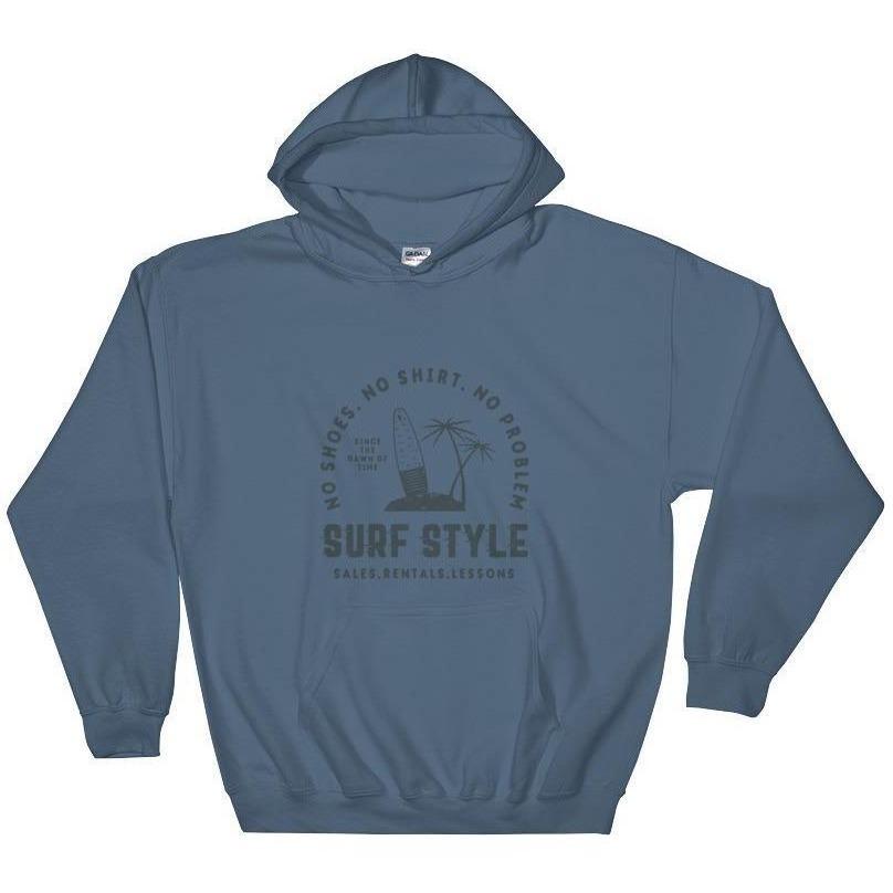 Surf Style Hooded Sweatshirt - 88 Gear