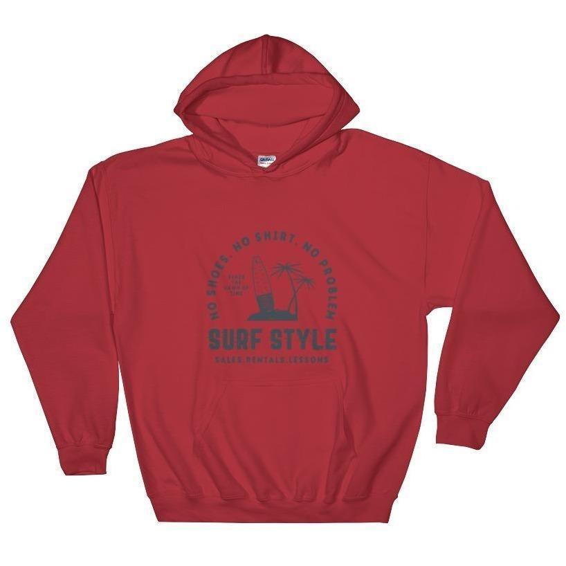 Surf Style Hooded Sweatshirt - 88 Gear