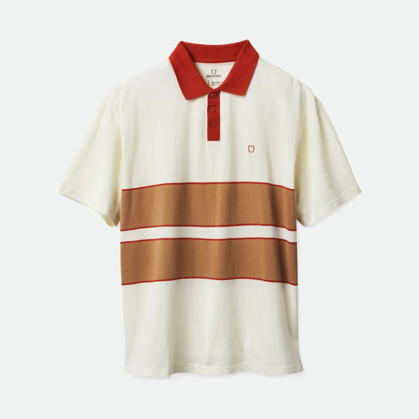 Brixton Shield Boxy Knit Polo - 88 Gear