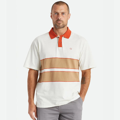 Brixton Shield Boxy Knit Polo - 88 Gear