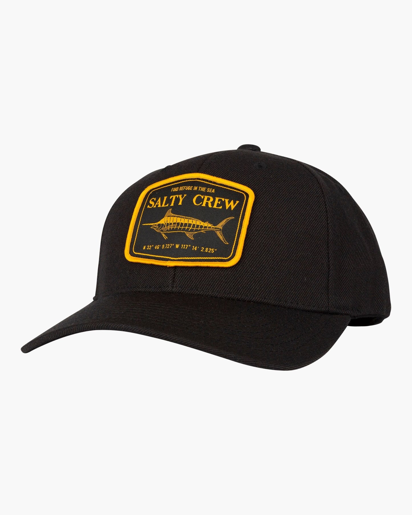 Satly Crew Stealth Black 6 Panel