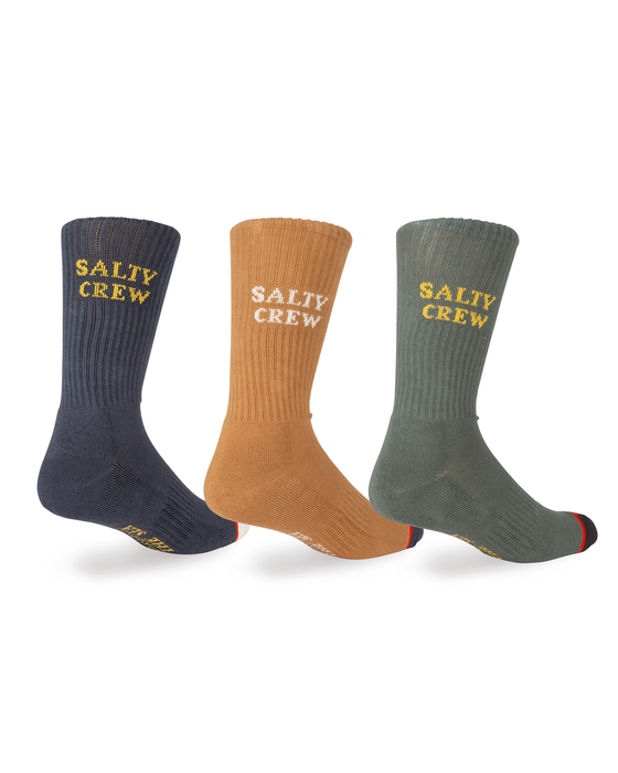Salty Crew Fishsticks Sock 3 Pack